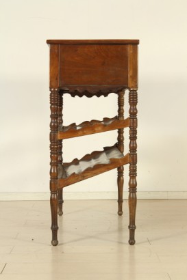 Antik Nussbaum Etagere, Konsole, Etagere, Walnuss
