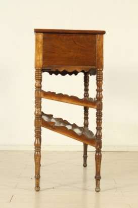 Antik Nussbaum Etagere, Konsole, Etagere, Walnuss