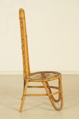 Sedia in bambù, modernariato, sedie, bambù, sedia in bambù, #modernariato #sedie