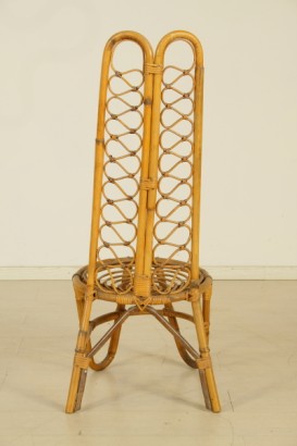 Sedia in bambù, modernariato, sedie, bambù, sedia in bambù, #modernariato #sedie