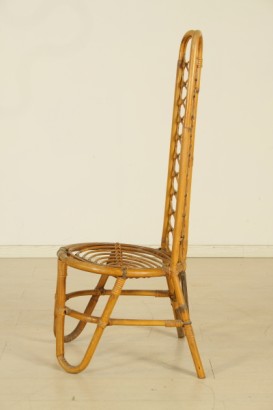 Sedia in bambù, modernariato, sedie, bambù, sedia in bambù, #modernariato #sedie