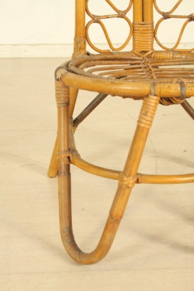 Sedia in bambù, modernariato, sedie, bambù, sedia in bambù, #modernariato #sedie