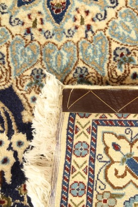 antigüedades, alfombras, alfombra, alfombras, alfombra, alfombra Nain Irán algodón, #antiquariato #tappeti