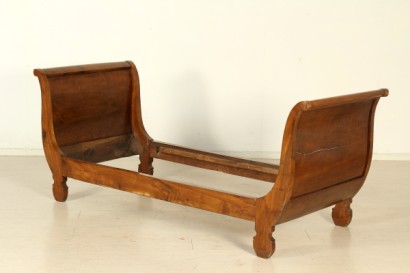Boot-Betten, Boot-förmigen Kontur, #antiquariato, #letti