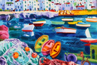 olio su tela di Faccincani _16217 arte contemporanea, athos faccincani, dipinti di faccincani