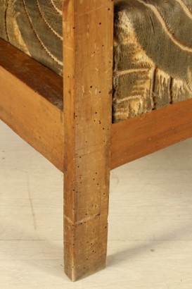 Salotto anni 20-30, divano, poltrone, legno di faggio, faggio, molle, velluto, #modernariato, #divani
