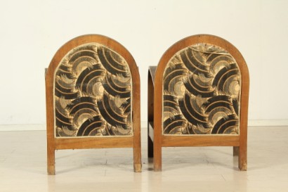 Salotto anni 20-30, divano, poltrone, legno di faggio, faggio, molle, velluto, #modernariato, #divaniSalotto anni 20-30, divano, poltrone, legno di faggio, faggio, molle, velluto, #modernariato, #divani