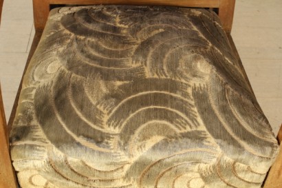 Salotto anni 20-30, divano, poltrone, legno di faggio, faggio, molle, velluto, #modernariato, #divani