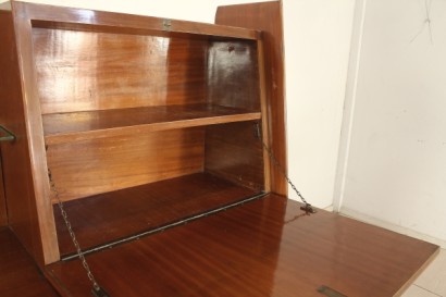 Credenza anni 50 ,legno impiallacciato, mogano, credenza, #modernariato, #mobilio