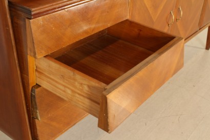 Credenza anni 50 ,legno impiallacciato, mogano, credenza, #modernariato, #mobilio