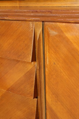 Credenza anni 50 ,legno impiallacciato, mogano, credenza, #modernariato, #mobilio