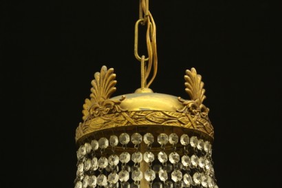 Lampadario mongolfiera, candele, 8 candele, mongolfiera, #antiquariato, #lampadari