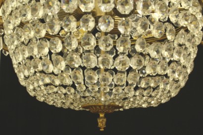 Lampadario mongolfiera, candele, 8 candele, mongolfiera, #antiquariato, #lampadari