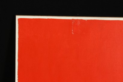 arte contemporanea, Bernard Aubertin 1934, 2008, XXI secolo, monocromi, acrilico su carta, masonite