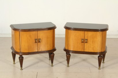 Tables de chevet, stands de nuit, 30 40 ans 30 ans, 40 ans, modernisme