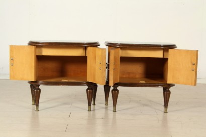 Tables de chevet, stands de nuit, 30 40 ans 30 ans, 40 ans, modernisme