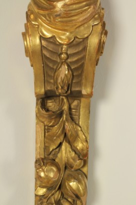 antike Objekte, paar geschnitzte Karyatiden, Neo-Renaissance, die Hälfte des 800, aus Italien, Lombardei