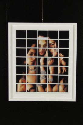 Arte Contemporáneo, siglo XXI, Maurizio Galimberti (1956), polaroid, imprimir, creativo retocadas, noreste, colecciones de almacenar, monica bellucci