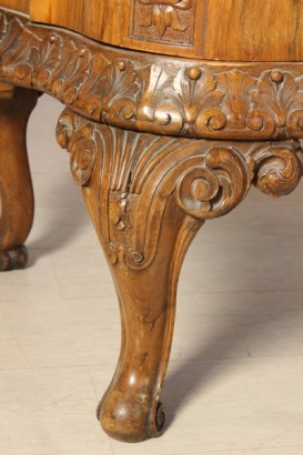 Sala completa in stile Chippendale