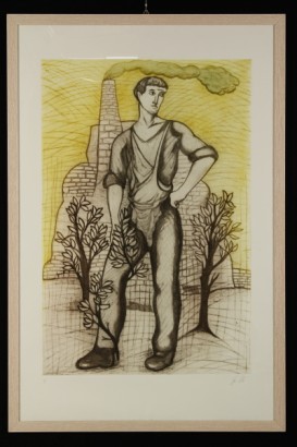 contemporain, sandro chia, chia, gravure à l’eau-forte estampes sandro chia, chia acuatinta, gravures, estampes en couleur