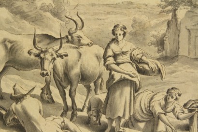 Washerwomen at the river