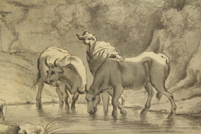 Washerwomen at the river