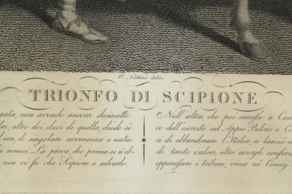 antique peinture, triomphe de Scipion, Pierino Del Vaga
