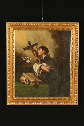 San Luigi Gonzaga in preghiera