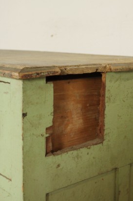 Cajonera con vidrio
