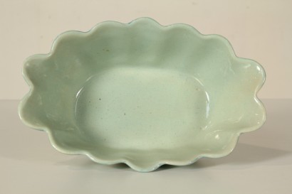 antiquariato, ceramiche, fine 800, 1800, fine XIX secolo, Angelo Minghetti (1822-1885), centrotavola, dipinto a mano, bologna, italia, #dimanoinmano, #antiquariato, #ceramiche