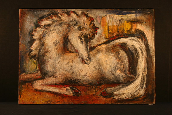 Gianni Brusamolino arte del novecento, arte del 900, Gianni Brusamolino, olio di Gianni Brusamolino, dipinti di Gianni Brusamolino