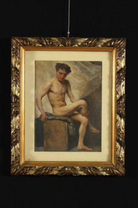 Young male nude