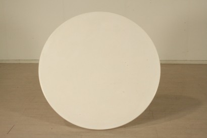 tavolo, Kartell, rotondo, vetro resina, metallo, anni 60, anna castelli, ignazio gardella, #modernariato, #tavoli, #dimanoinmano