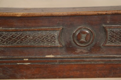 Bett, Boot, Walnuss, 800, hergestellt in Italien, #antiquariato, #letti, #dimanoinmano