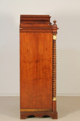 antiguo secretaire, secretaire, carga de muelles y caoba y caoba, la segunda mitad del siglo XIX, en estilo Biedermeier, desde austria