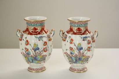 Coppia di vasi biansati