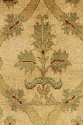 alfombras, antigüedades, jaipur, lana, algodón, grande, #antiquariato, node #tappeti