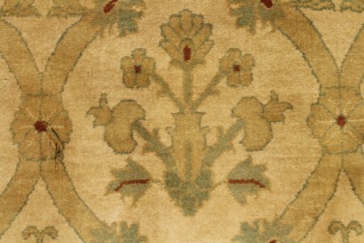 alfombras, antigüedades, jaipur, lana, algodón, grande, #antiquariato, node #tappeti