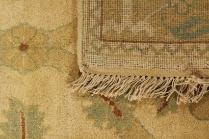 alfombras, antigüedades, jaipur, lana, algodón, grande, #antiquariato, node #tappeti