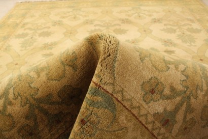 alfombras, antigüedades, jaipur, lana, algodón, grande, #antiquariato, node #tappeti