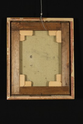 Kunst, Antiquität, Gemälde, 17. Jahrhundert, Norditalien, Kreuzigung, Madonna, St. Francis, Christus, Blitz, Blitzen, Tod, Öl es Gemälde, antike Gemälde in Öl, #arte, #pitturaantica, #dimanoinmano