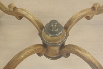 Couchtisch, Glas, lackiertes Holz, 900, 1900, hergestellt in Italien, #bottega, #mobiliinstile, #dimanoinmano