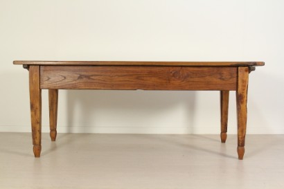 Tabelle, solide Elm, Walnuss, 800, 1800, hergestellt in Italien, #antiquariato, #tavolo, #dimanoinmano