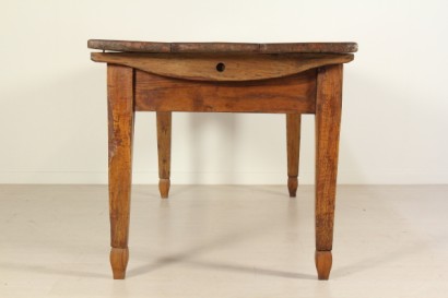 Tabelle, solide Elm, Walnuss, 800, 1800, hergestellt in Italien, #antiquariato, #tavolo, #dimanoinmano