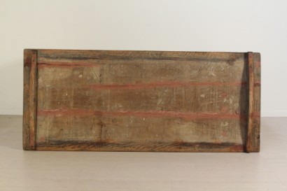 Tabelle, solide Elm, Walnuss, 800, 1800, hergestellt in Italien, #antiquariato, #tavolo, #dimanoinmano