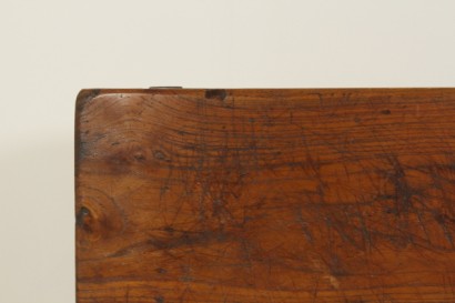 Tabelle, solide Elm, Walnuss, 800, 1800, hergestellt in Italien, #antiquariato, #tavolo, #dimanoinmano