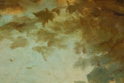 nineteenth-century art, 19th century, 800, 1800, oil paintings, oil on canvas, and young female figure, #arte, #ottocento, #dimanoinmano