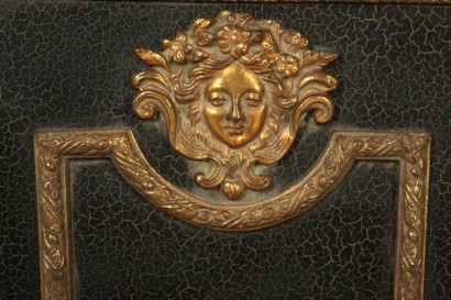Orologio a pendolo con colonna