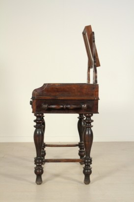 WC, Louis-Philippe, Carrara Marmor, Walnuss, 800, hergestellt in Italien, #antiquariato, #altrimobili, #dimanoinmano