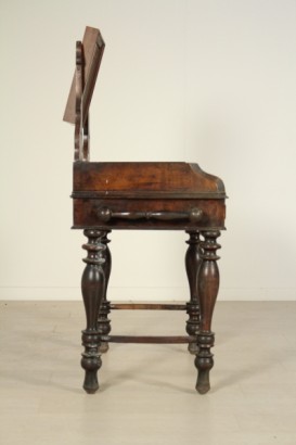 WC, Louis-Philippe, Carrara Marmor, Walnuss, 800, hergestellt in Italien, #antiquariato, #altrimobili, #dimanoinmano